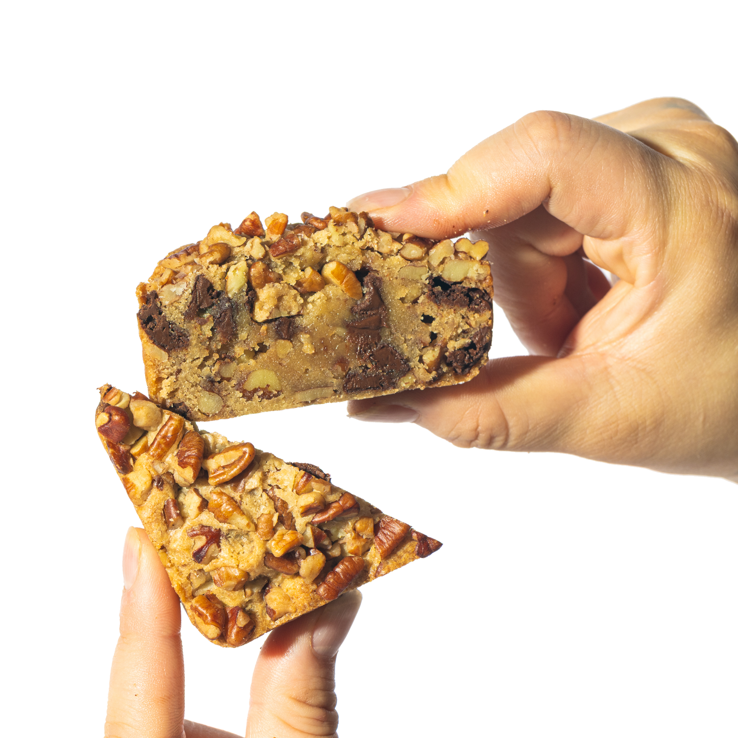 Chocolate Chunk Pecan Blondie