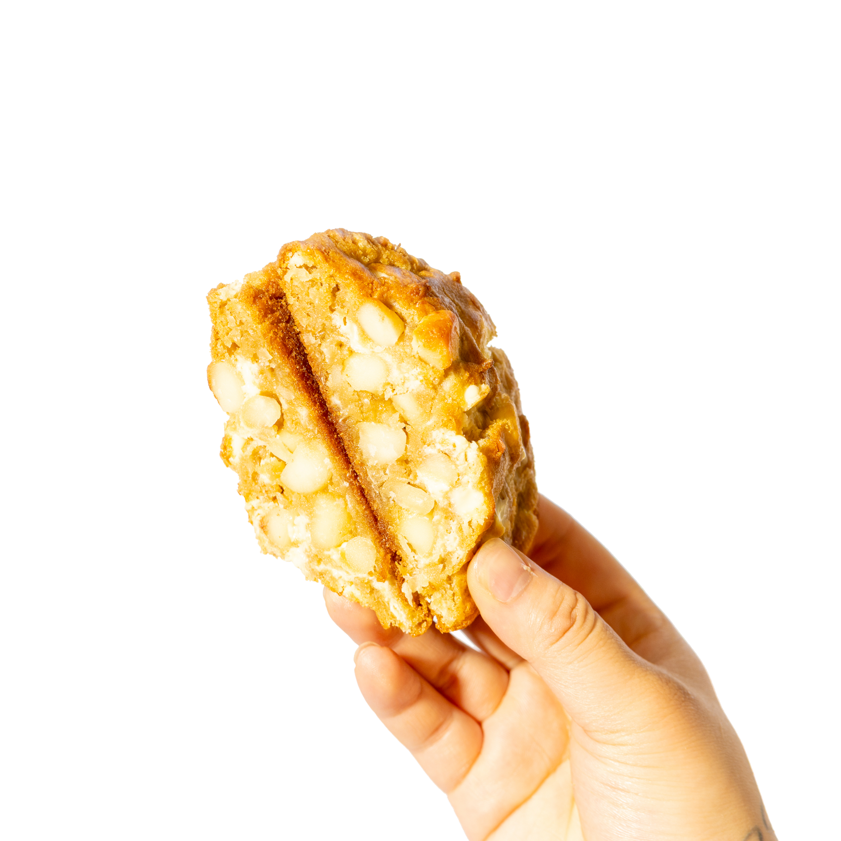 Macadamia Coconut White Chocolate Chip Cookie