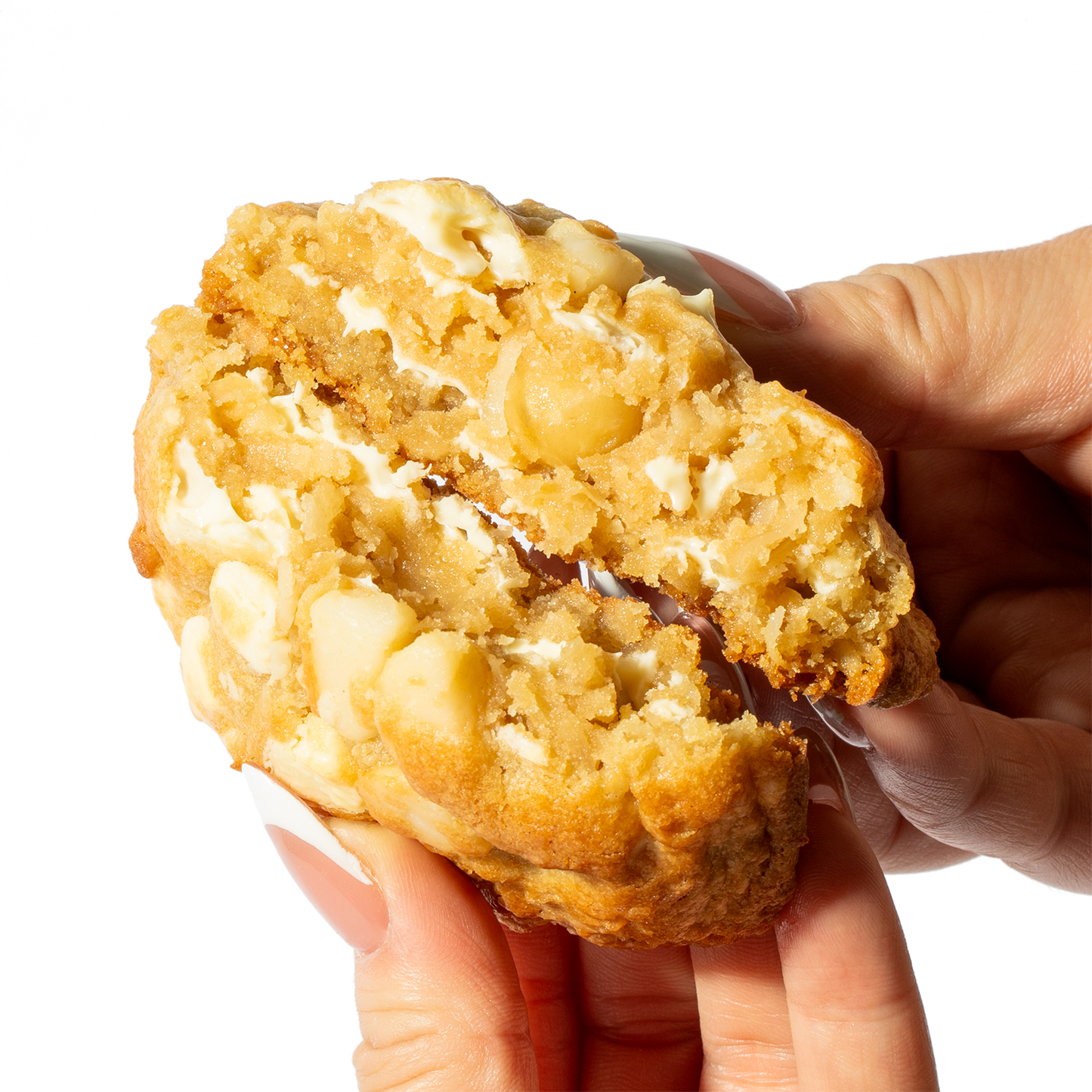 Macadamia Coconut White Chocolate Chip Cookie