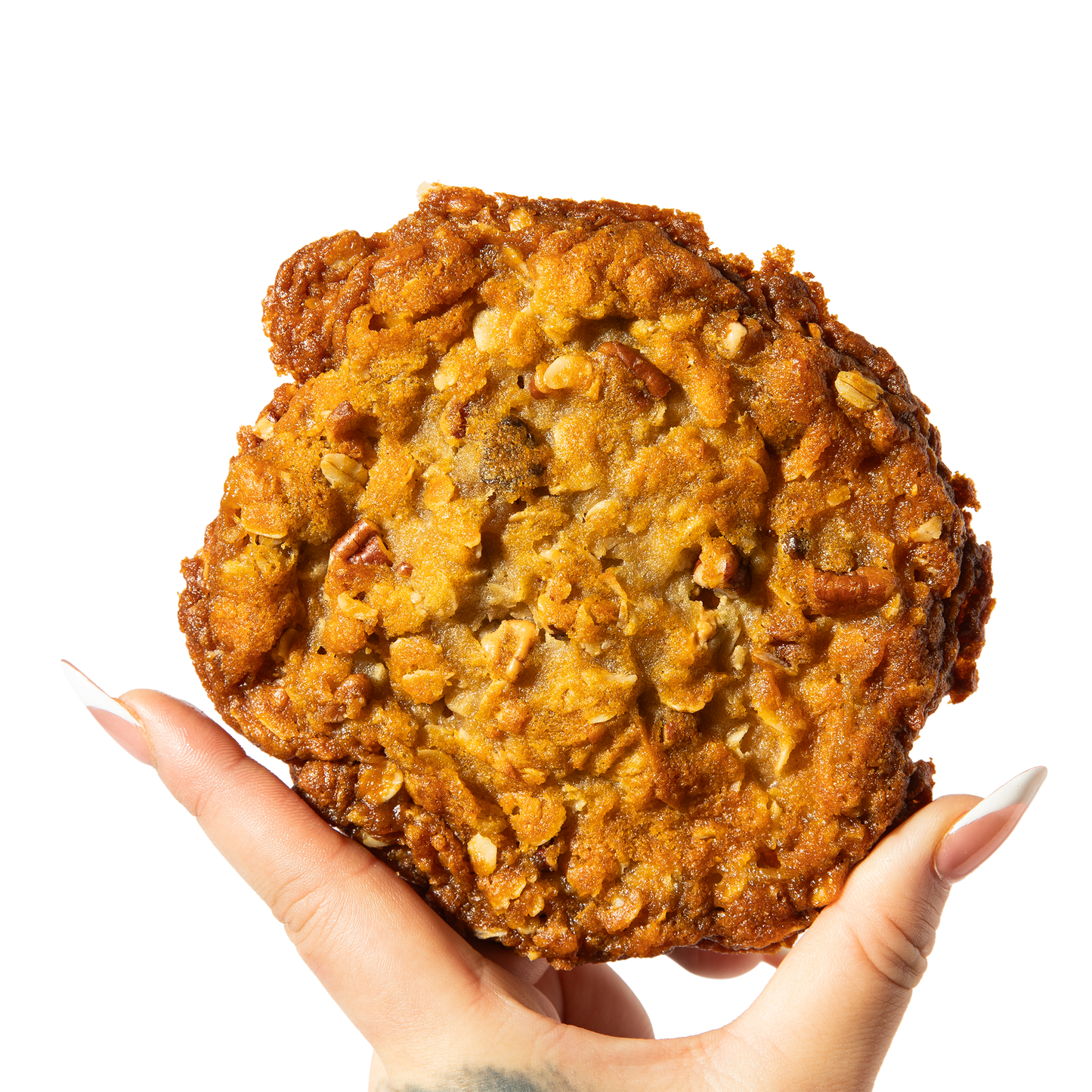 Brown Butter Oatmeal Pecan Cookie