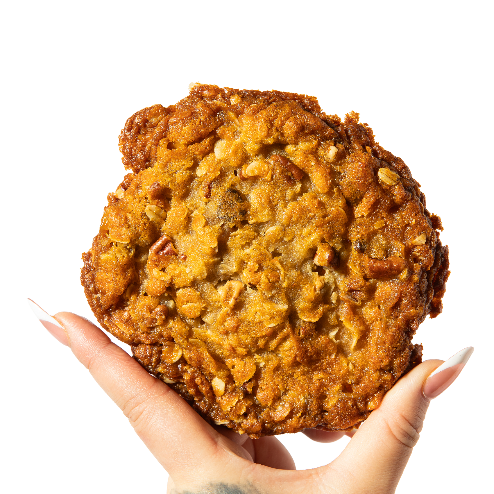 Brown Butter Oatmeal Pecan Cookie