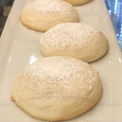 Almond Lemon Cloud Cookies